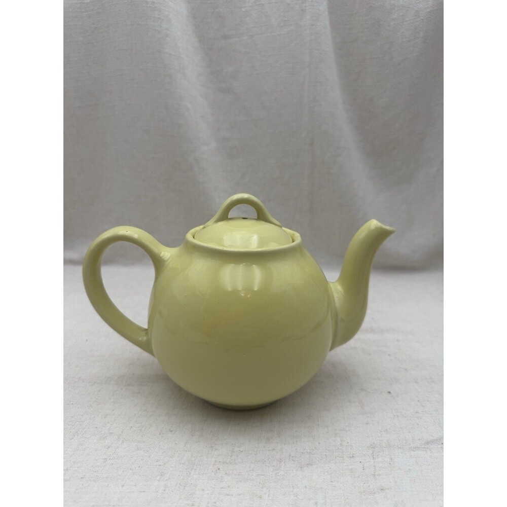 Vintage Yellow Lipton Tea Pot